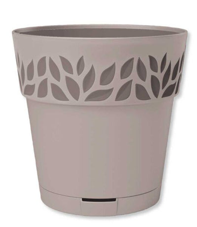 Vaso opera cloe d.30 tortora grigio