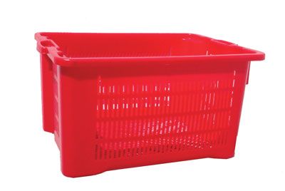 Cassetta frutta in plastica accatastabile / impilabile cm.54x41x28,5h