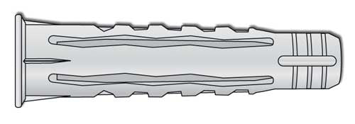 Tassello univers.nylon 5x25(pz.200)