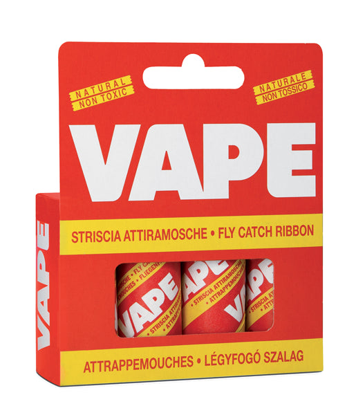 Vape attiramosche striscia 4 pezzi art.GA2017300