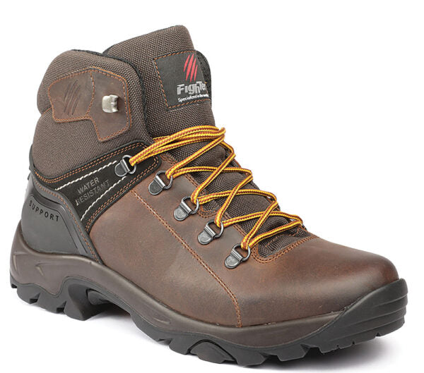 Scarpa trekk fighter berro waterproof in pelle marrone, misura: 39