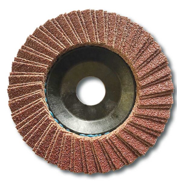 Disco lamellare d.115 al corindone grana 120 effe tools