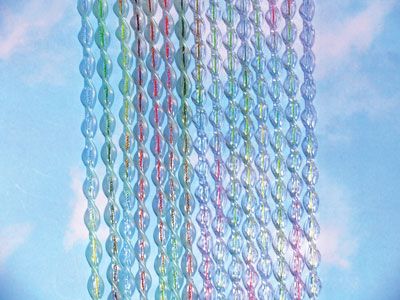 Alice multicolor mis 125x235 trasparente/verde