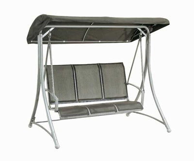 Dondolo amalfi 3p.texilene grigio