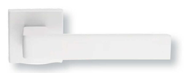 Maniglia capri alluminio foro yale bianco satinato