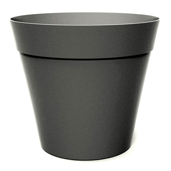 Vaso conico chicago d.25 antracite smoke