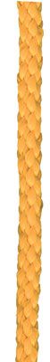 Tenda treccia colorata gialla