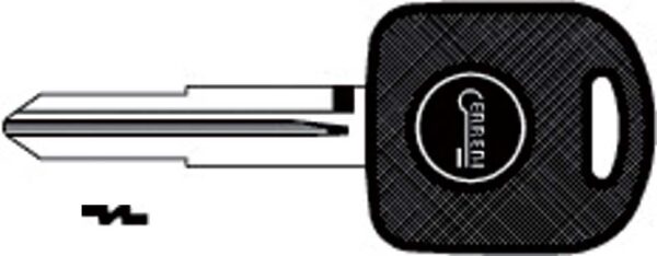 Chiave Auto Senza Trasponder T00SZ10RP