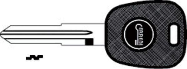 Chiave Auto Senza Trasponder T00NE57P