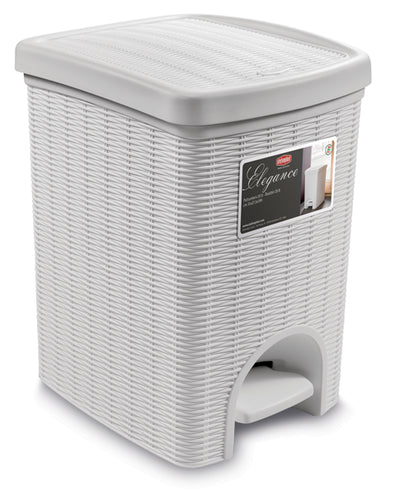 Pattumiera elegance lt.20 bianca