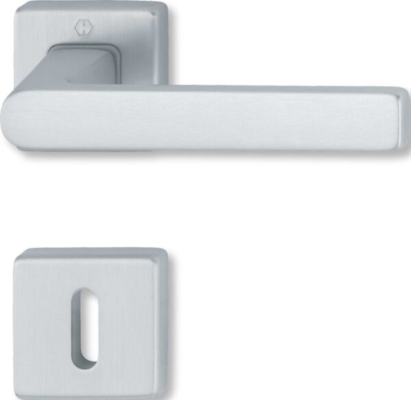 Maniglia Brindisi Foro Chiave Normale Cromo Satinato Hoppe