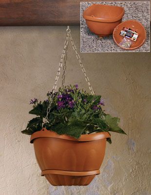 Set sp.gondola d.28 h.20 terracotta