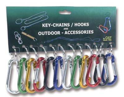 Cartella 12 ganci 7-Shape G Simple misura 6 colori assortiti