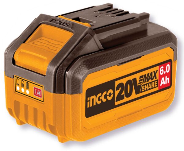 Batteria Litio 20V 6.0Ah Ingco