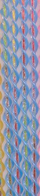 Tenda (alice) multicolor perlato azzurro