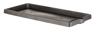 Sottovaso fioriera legno, colore antracite cm. 94x36x5,5h