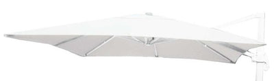 Ombrellone braccio big lux 4x4 bianco
