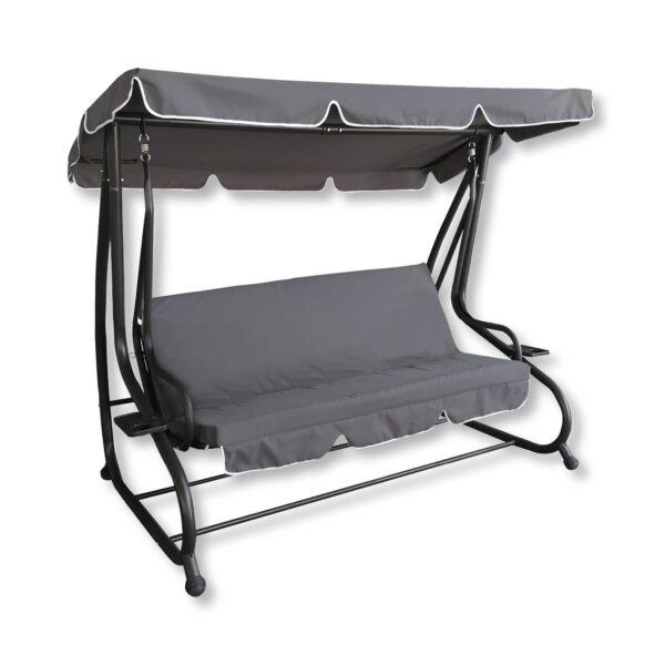 Dondolo panarea big reclinabile cm.230x120x164 colore dark grey