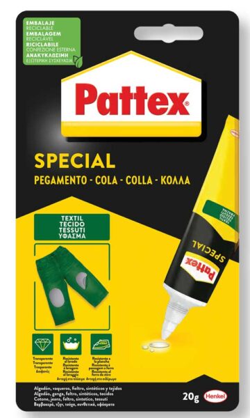Pattex special tessuti gr.20 blister