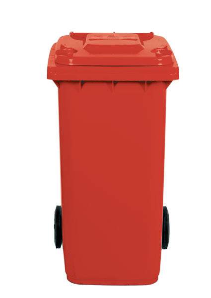 Bidone raccolta differenziata capacità: lt.240 colore: rosso