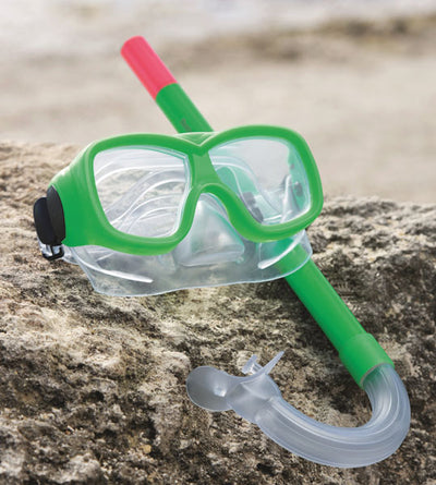Set snorkeling freestyle 7-14 anni in due colori assortiti