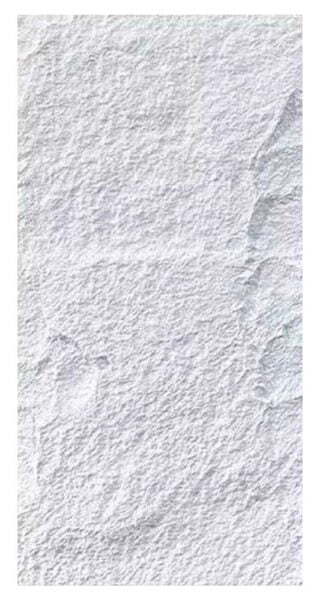 Pannello murale PU pietra 120x60x3 Fonoassorbente Bianco Leccese