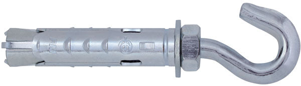 Tassello ancorante acciaio 3 settori mm.10,0x45 con gancio blist.2pz.