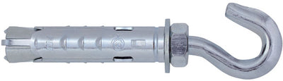 Tassello ancorante acciaio 3 settori mm.10,0x45 con gancio blist.2pz.