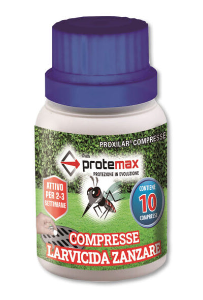 Insetticida 10 compresse larve zanzare