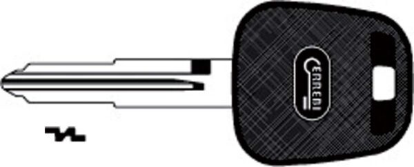 Chiave Auto Senza Trasponder T00TY40RPA