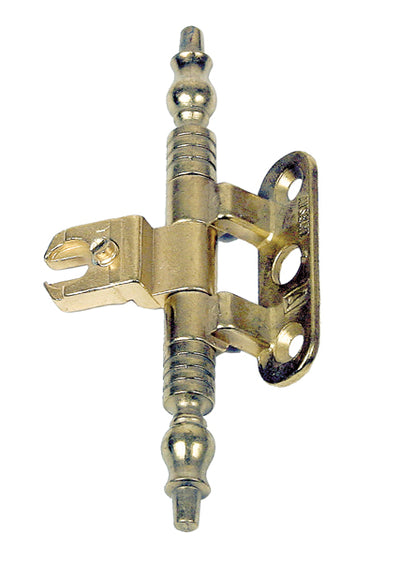 Cerniera per porta in battuta mm.46x14x14 oro