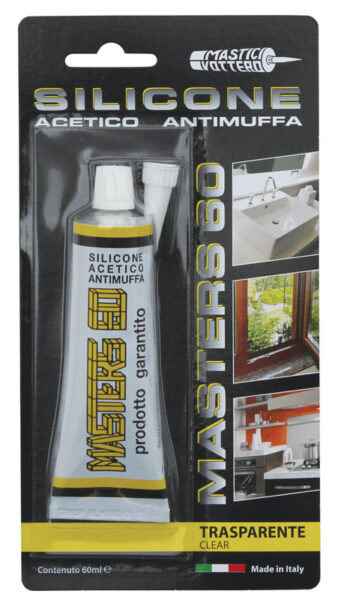 Silicone tub.blister ml60 trasp.