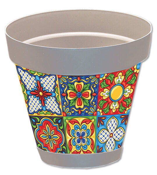 Vaso sicilia grigio d.14 corfu