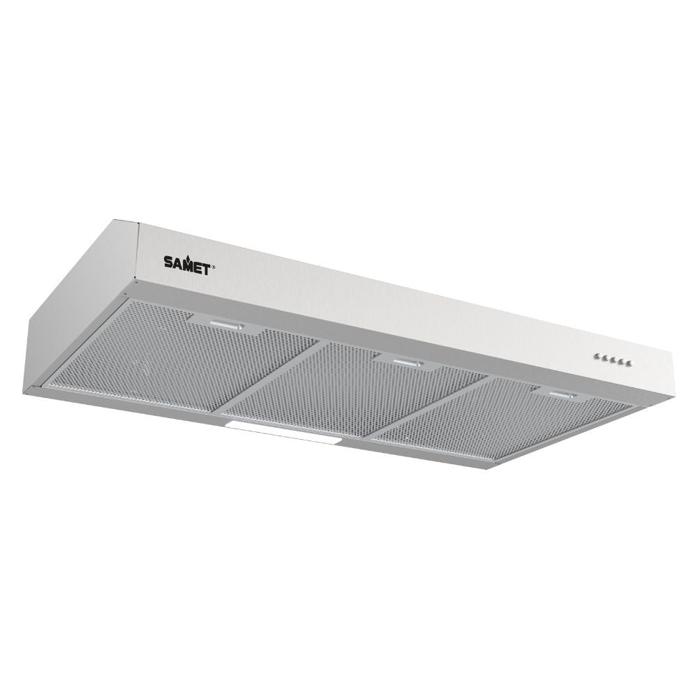 Gruppo cappa sottopensile Tornado9025 motore singolo inox Samet classe D