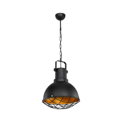 Lampada a sospensione Tonya ASZ1187 stile industriale nero