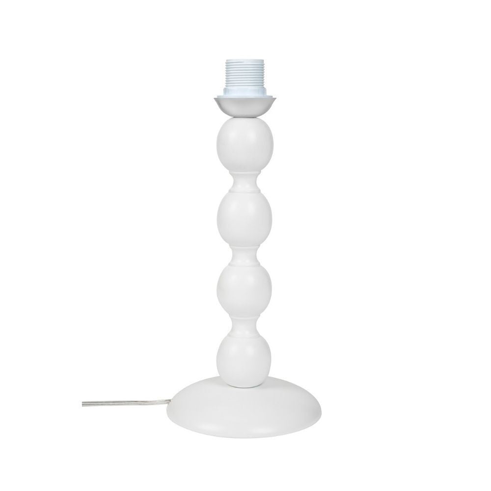 Lampada da tavolo Laguna ASZ0550 legno naturale bianco