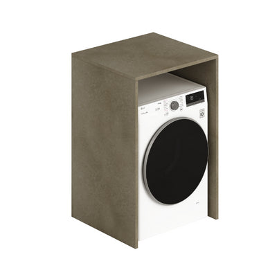 Laundry copriasciugatrice in legno 71x65x105 argilla