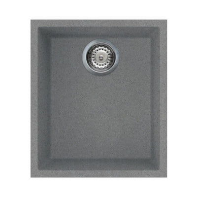 Lavello Smeg VZUM40TT 40x34 cm sottotop 1 vasca titanio