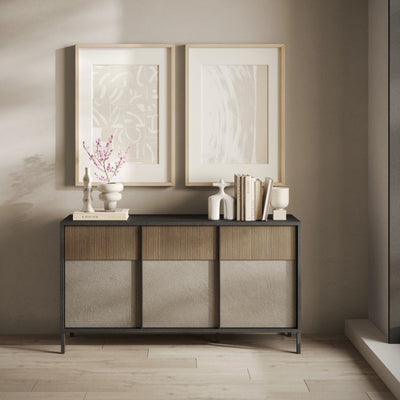 Madia Anka 3 ante colore lava e argilla