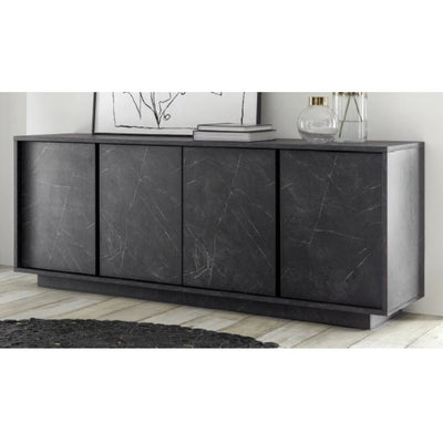 Madia Rock 4 ante marmo nero L180XH79XP43