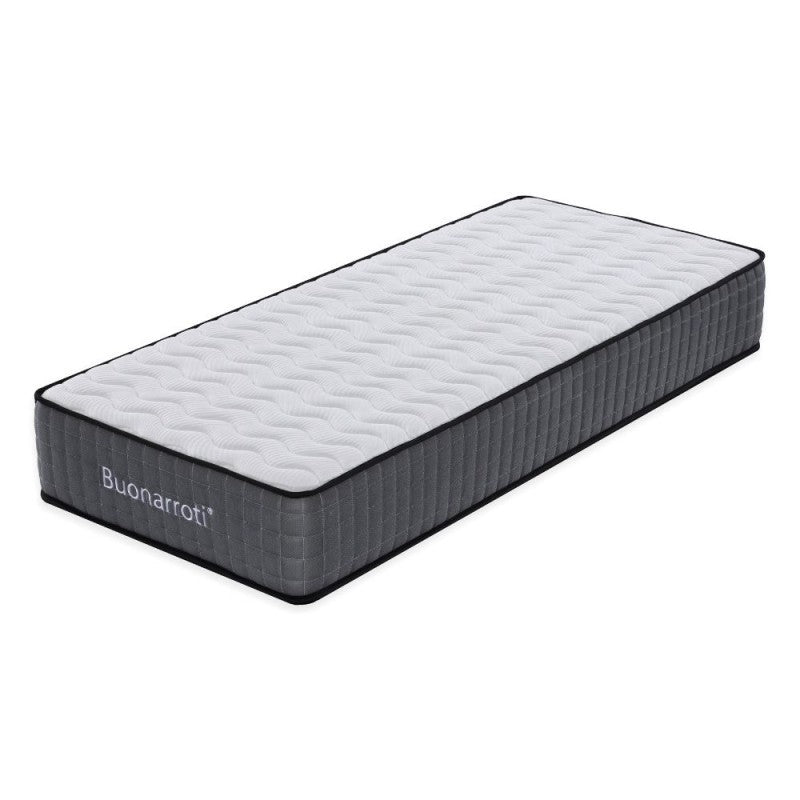 Materasso singolo Balto 80x190x25 H cm tessuto antibatterico