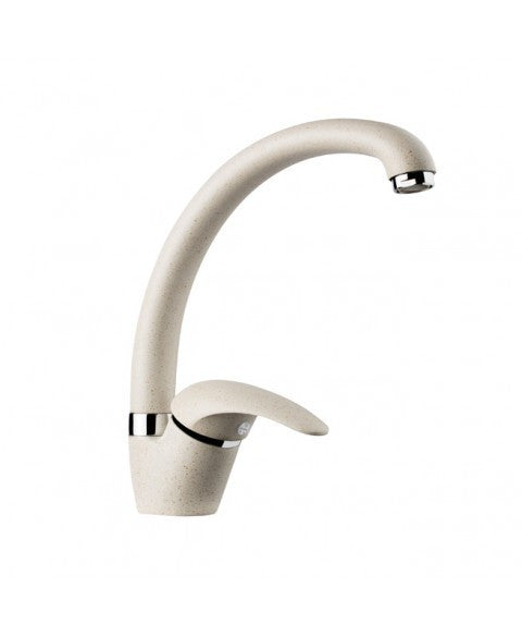 Miscelatore Ginevra canna alta colore avena