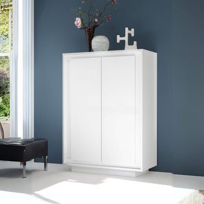 Mobile contenitore Tiki 2 ante colore bianco opaco