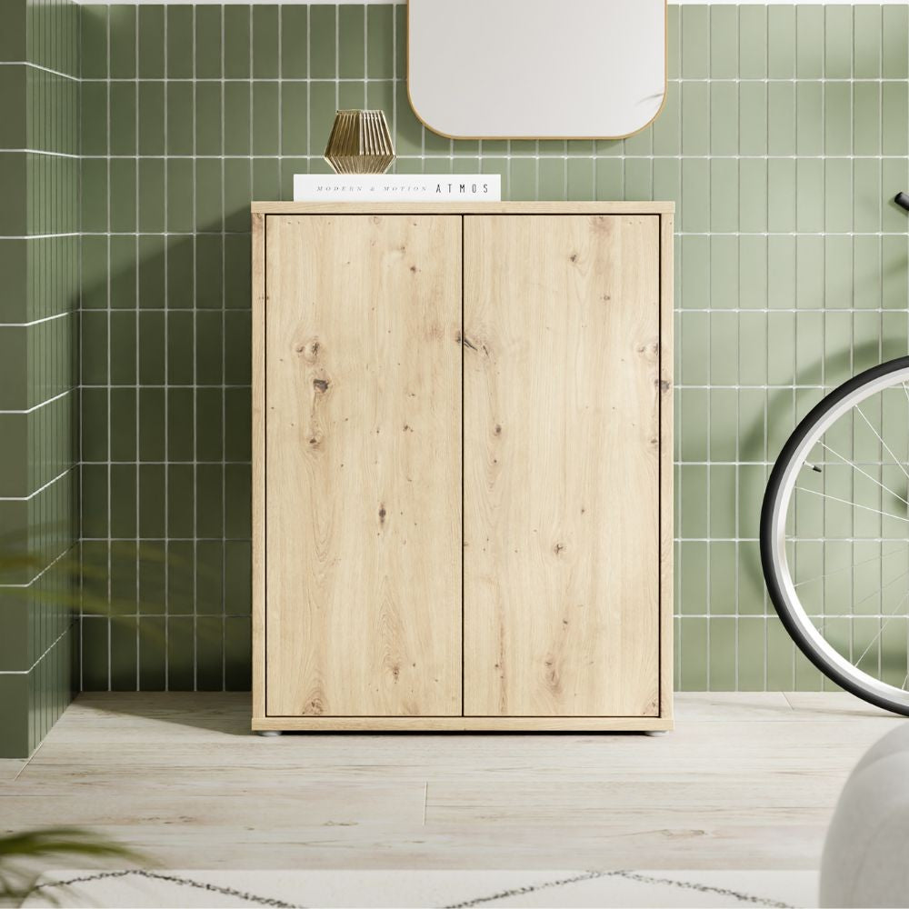 Cassettiera Medea 3 cassetti in colore terracotta