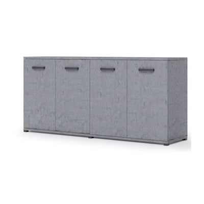 Multiuso Viareggio 180 cm 4 ante Cemento
