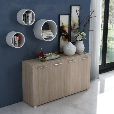 Multiuso Viareggio 180 cm 4 ante olmo
