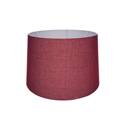 Paralume Deco MDL3011 in PVC effetto tessuto rosso