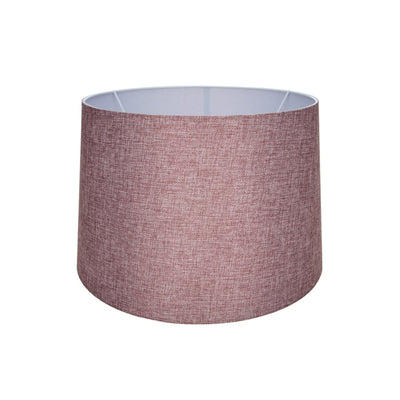 Paralume Deco MDL3012 in PVC effetto tessuto rosa