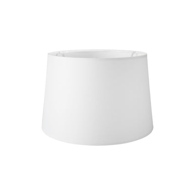 Paralume Deco MDL3565 in PVC effetto tessuto bianco
