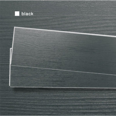 Pavimento in SPC 1220x181x5.0 mm. colore nero